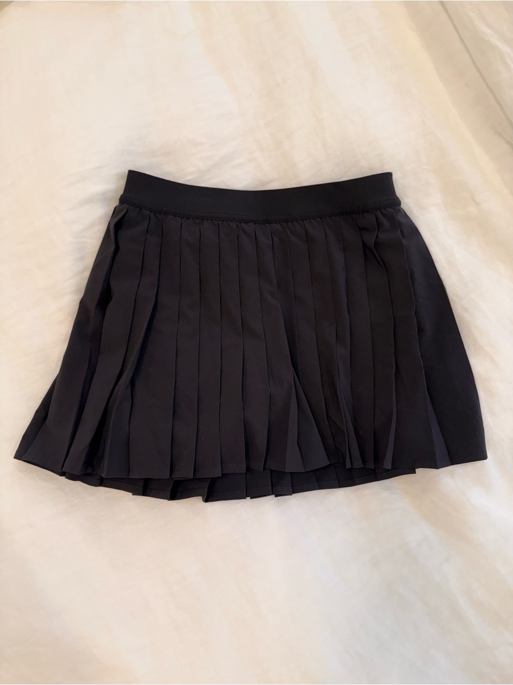 lululemon athletica Black Pleated Tennis Skort
